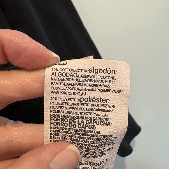 Under Armour Sweatshirt Mens Small Black Rival Fitted Loose Fleece Hoodie - Picture 13 of 16